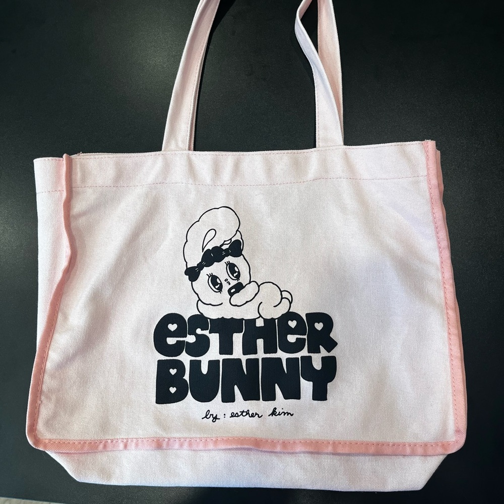 Pink Tote Bag